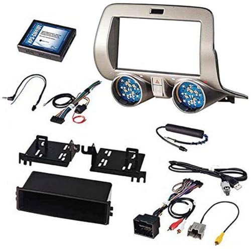 PAC Chevrolet Camaro 2010-2015 RPK5-GM4101 Integrated Radio Replacement Kit with 6.8” Touchscreen Double Din Radio, Steering Wheel Controls, Apple CarPlay, Android Auto, Bluetooth - Image 5