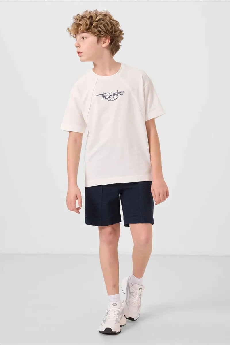TOMMY Youth Cotton-Blend Shorts