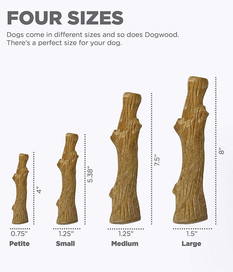 Petstages Dogwood Durable Dog Chew Toy, Large - Long Lasting Chew Stick Made with Real Wood - USA Made, L - Image 4