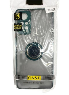 erorex Protective Case Cover For MI Note 11 Pro With Magnetic Ring Holder Green  - Image 2