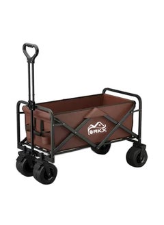 NKX Foldable Multifunctional Outdoor Wagon Shopping Cart  - Image 1