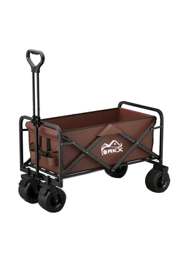 NKX Foldable Multifunctional Outdoor Wagon Shopping Cart  - Image 1