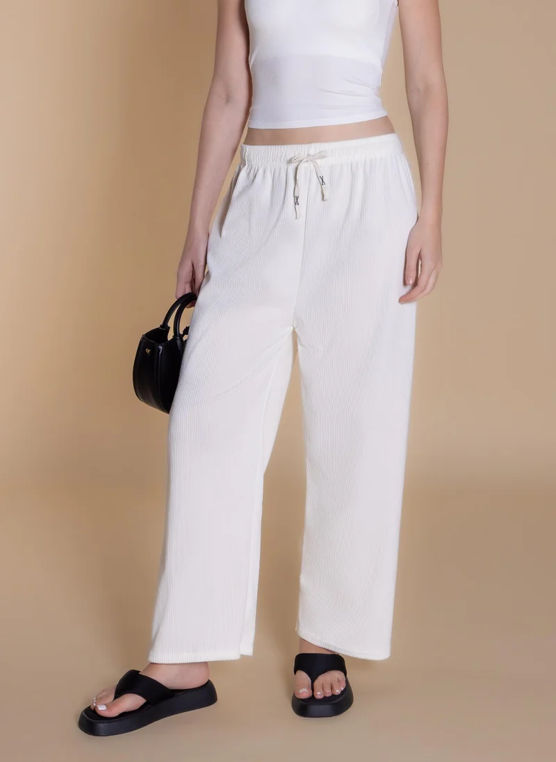 شايبس CORDUROY STRAIGHT-LEG TROUSERS