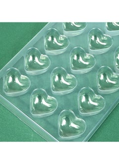 Generic Valentine's Day Love Plastic Chocolate Mold Semi-round Water Drops Chocolate Mold French Dessert Baking Tools-color:(Minimum Order Of 200 Pieces!) 16-piece Water Drop POM-26  - Image 5