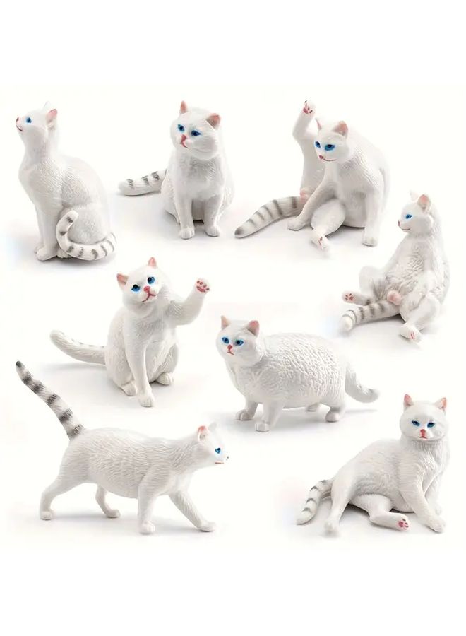Miniature Simulated Cat Model 3362 English Shorthair Lazy Desktop Ornament - Image 5