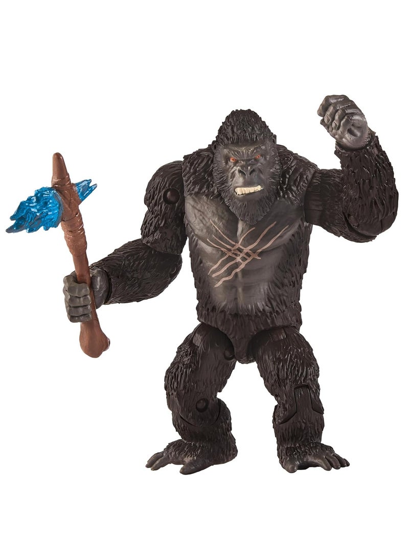 Godzilla X Kong The New Empire: Kong With Battle Axe Figure - 6 Inches - Image 1
