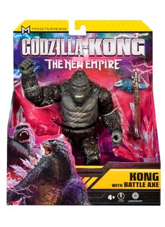 Godzilla X Kong The New Empire: Kong With Battle Axe Figure - 6 Inches - pzsku/Z0CECF539C9A80EE71442Z/45/_/1739613739/4d22cade-931e-45a9-964e-795497247cc7