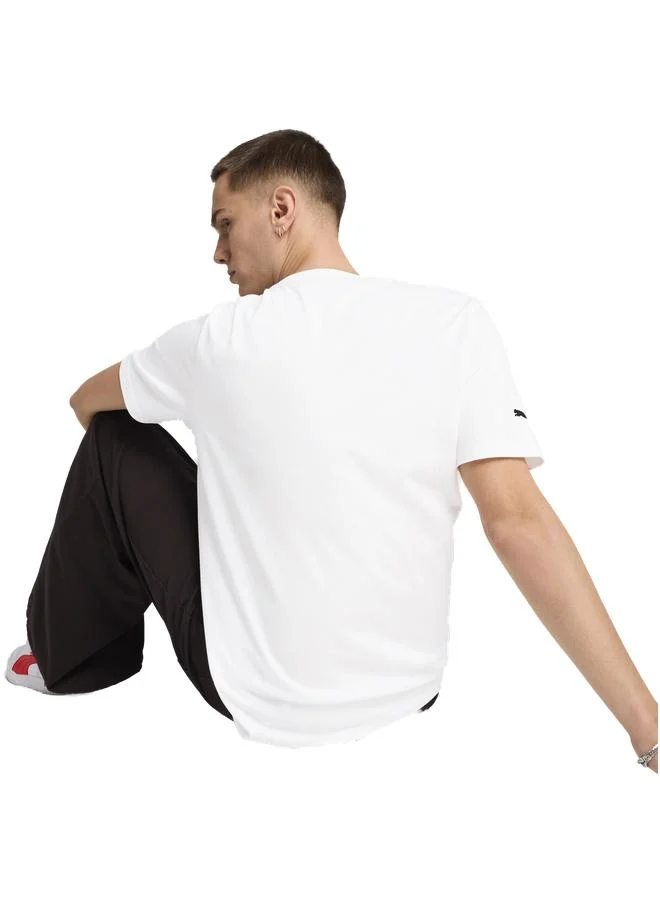 بوما تيشرت مزين بشعار للرجال F1® Essentials