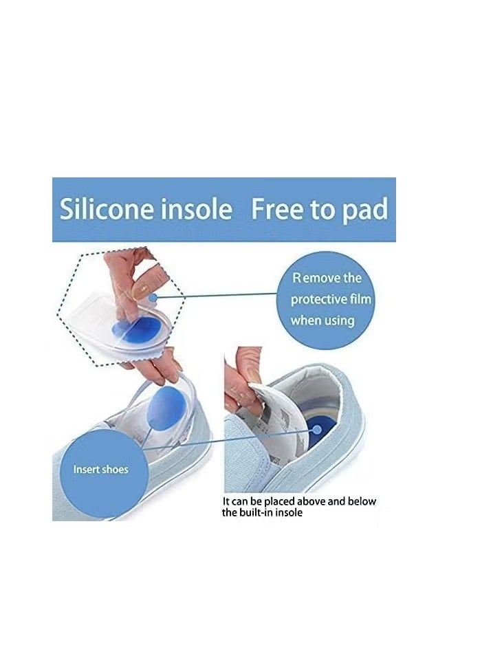 Silicone Cup Shaped Support Insoles - Image 2