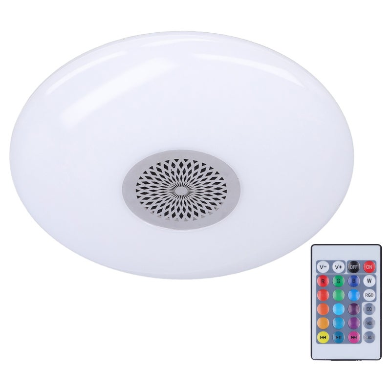 24W E27 RGB Color Changing Music Lamp with Remote Control Smart Music Speaker Ceiling Light 85‑265V - Image 5