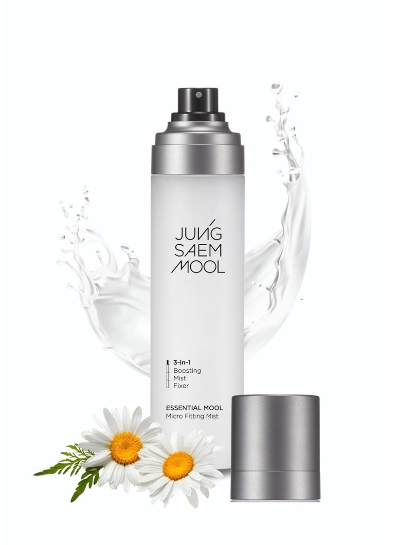 JUNG SAEM MOOL - JUNGSAEMMOOL OFFICIAL Essential Mool Micro Fitting Face Mist 120 ml  Facial Spray  Hydro Fitting  Skin Boosting  Glow Finish - Image 1