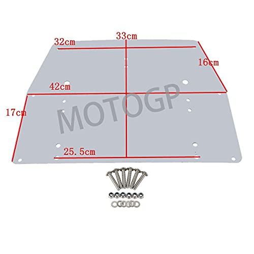 TCMI Tour Pack Pack Trunk Base Plate Inner Reinforcement Metal Plate Fits for Harley Davidson Touring Models FLT FLHT FLHTCU FLHRC Road King Street Glide Road Glide Electra Glide Ultra-Classic 1993-2013 - Image 3