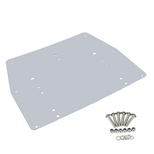 TCMI Tour Pack Pack Trunk Base Plate Inner Reinforcement Metal Plate Fits for Harley Davidson Touring Models FLT FLHT FLHTCU FLHRC Road King Street Glide Road Glide Electra Glide Ultra-Classic 1993-2013 - Image 4