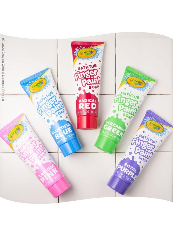 Crayola Taste Beauty Bathtub Finger Paint Soap, Easy to Clean, Pack of Ten 3-Fluid-Ounce Bottles - Image 5