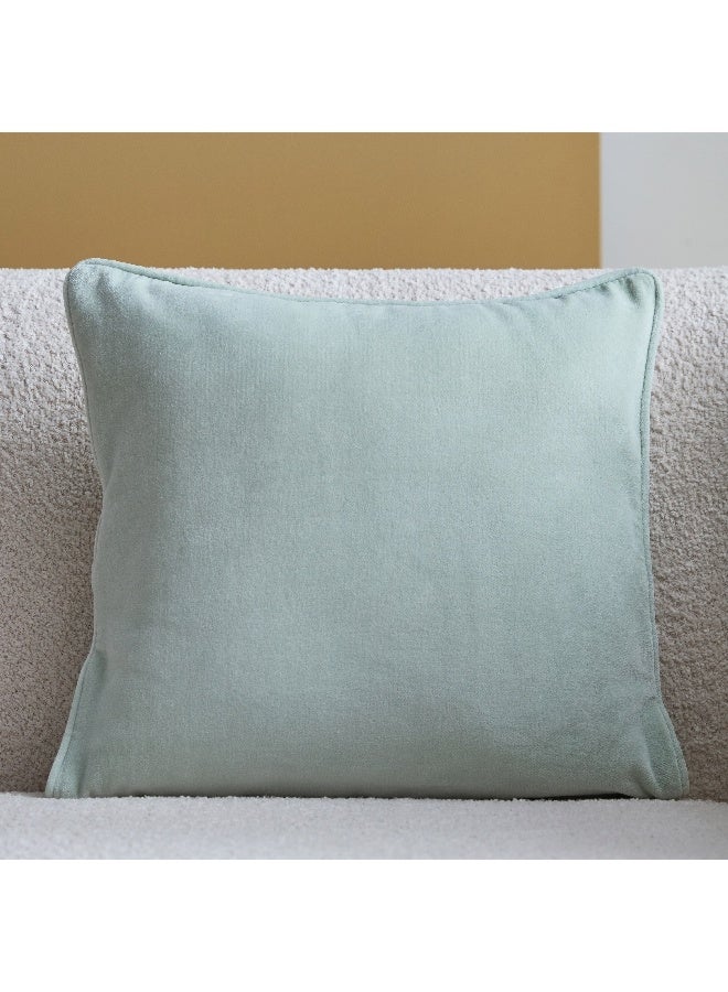 Home Box وسادة مخملية مزودة بحواف 45 × 45 سم - Image 5