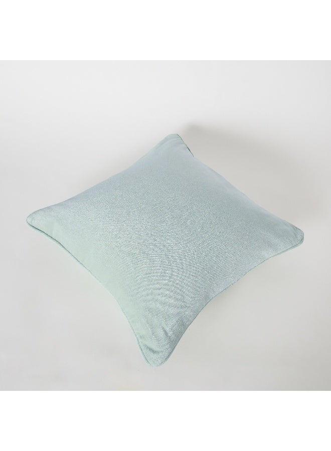 Home Box وسادة مخملية مزودة بحواف 45 × 45 سم - Image 1