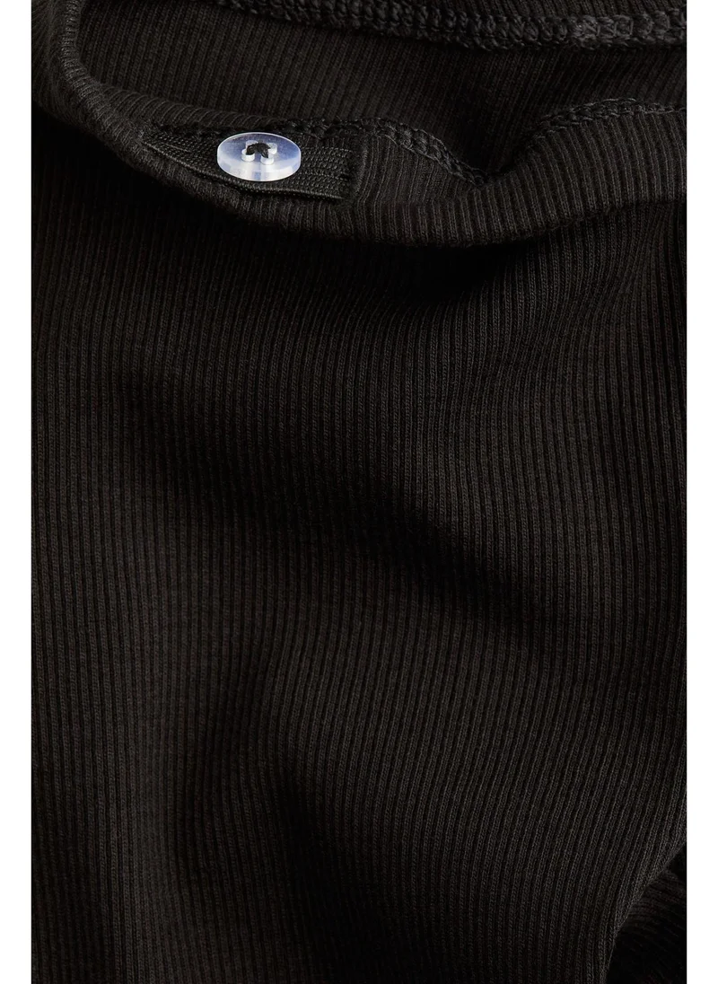 H&M Ribbed jersey leggings