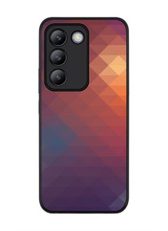 Rugged Black edge case for Vivo V30 Lite 5G, Slim fit Soft Case Flexible Rubber Edges Anti Drop TPU Gel Thin Cover -  Copper Prism