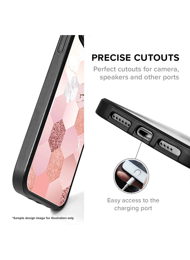Stylizedd - Rugged Black edge case for Vivo V30 Lite 5G, Slim fit Soft Case Flexible Rubber Edges Anti Drop TPU Gel Thin Cover -  Copper Prism - Image 1