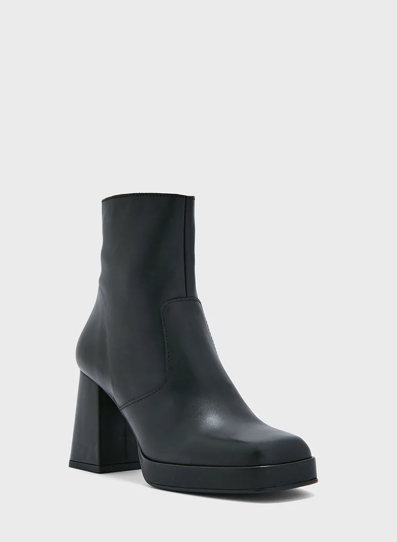 VERO MODA Squared High Heel Ankle Boot
