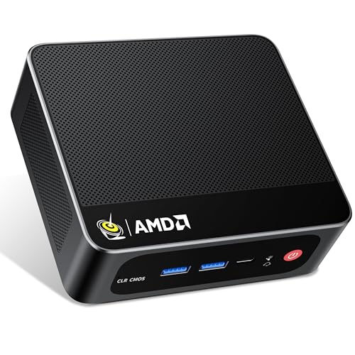 Beelink Mini PC AMD Ryzen 7 5800H Up to 4.5GHz 8C/16T, SER5 16GB RAM 1TB SSD Graphics 8core 2000 MHz, M2 SSD NVME 2280 Mini Computer 2.5GLAN/ WiFi 6/BT5.2/HDM/DP/USB3.2,Home/Office - Image 1