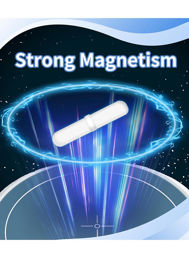 7 Pieces Magnetic Stir Bar Set Lab Mixed Size PTFE Magnetic Stirrer Mixer Stir Bars Spin Bars Magnetic Rod for Laboratory Homebrew - Image 4