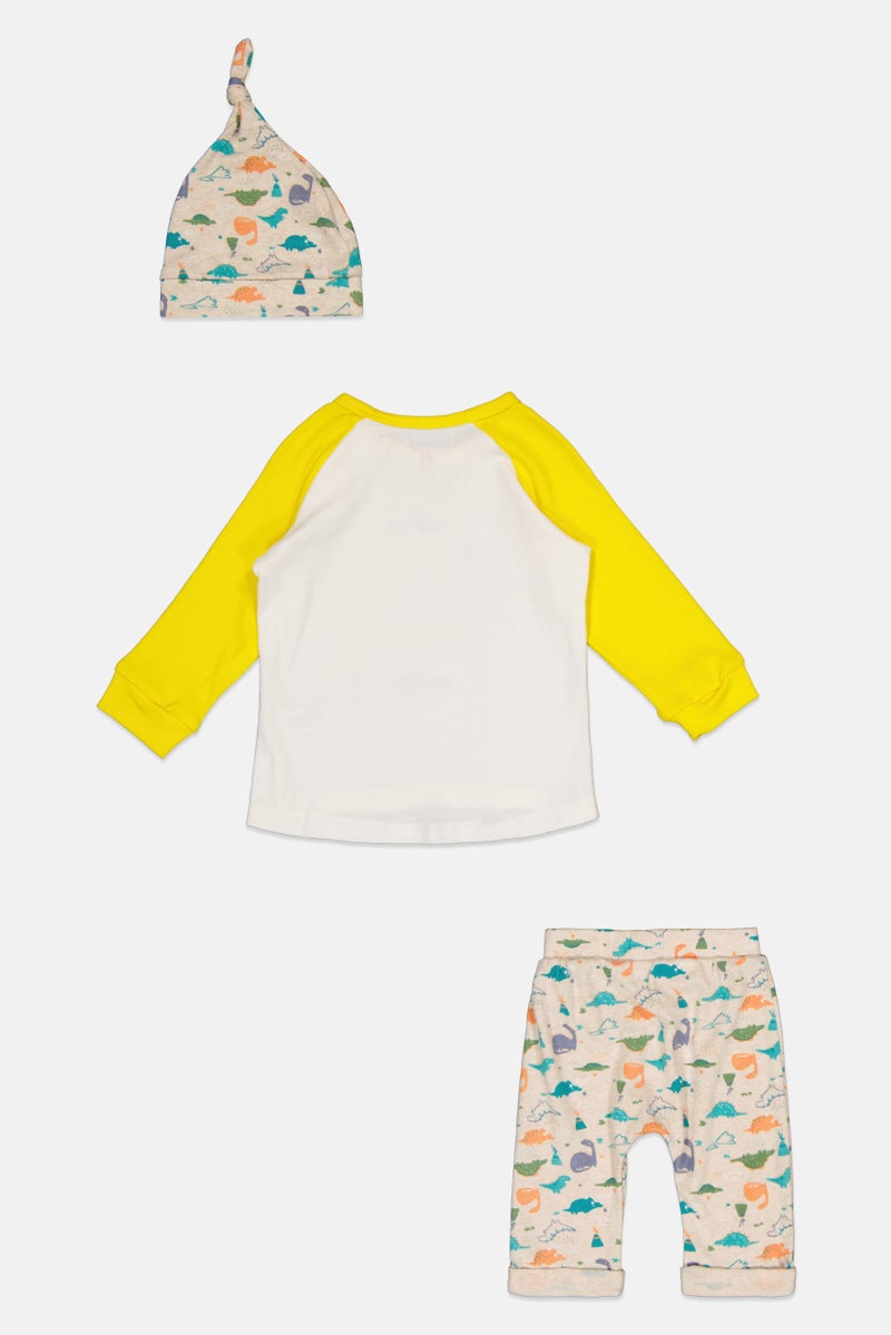 Hamleys طقم سويت شيرت وبنطلون مع قبعة للأطفال الأولاد 3 قطع، متعدد الألوان - Image 2