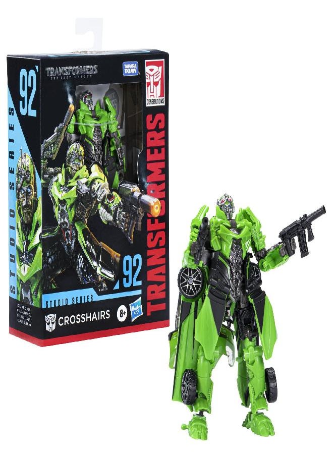 TRANSFORMERS - Transformers Toys Studio Series 92 Deluxe Class The Last Knight Crosshairs Action Figure - Ages 8 and Up, 4.5-inch - Image 1