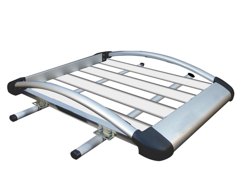 Auto Pearl Autopearl Car Roof Luggage Carrier for Ertiga (Silver and Black) - Image 2