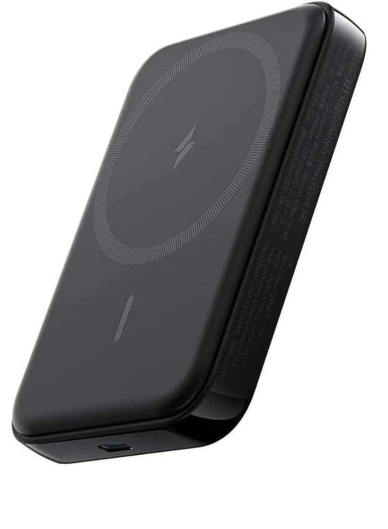 Anker 321 MagGo Battery PowerCore 5000mAh Power Bank A1616H11 Black - Image 1