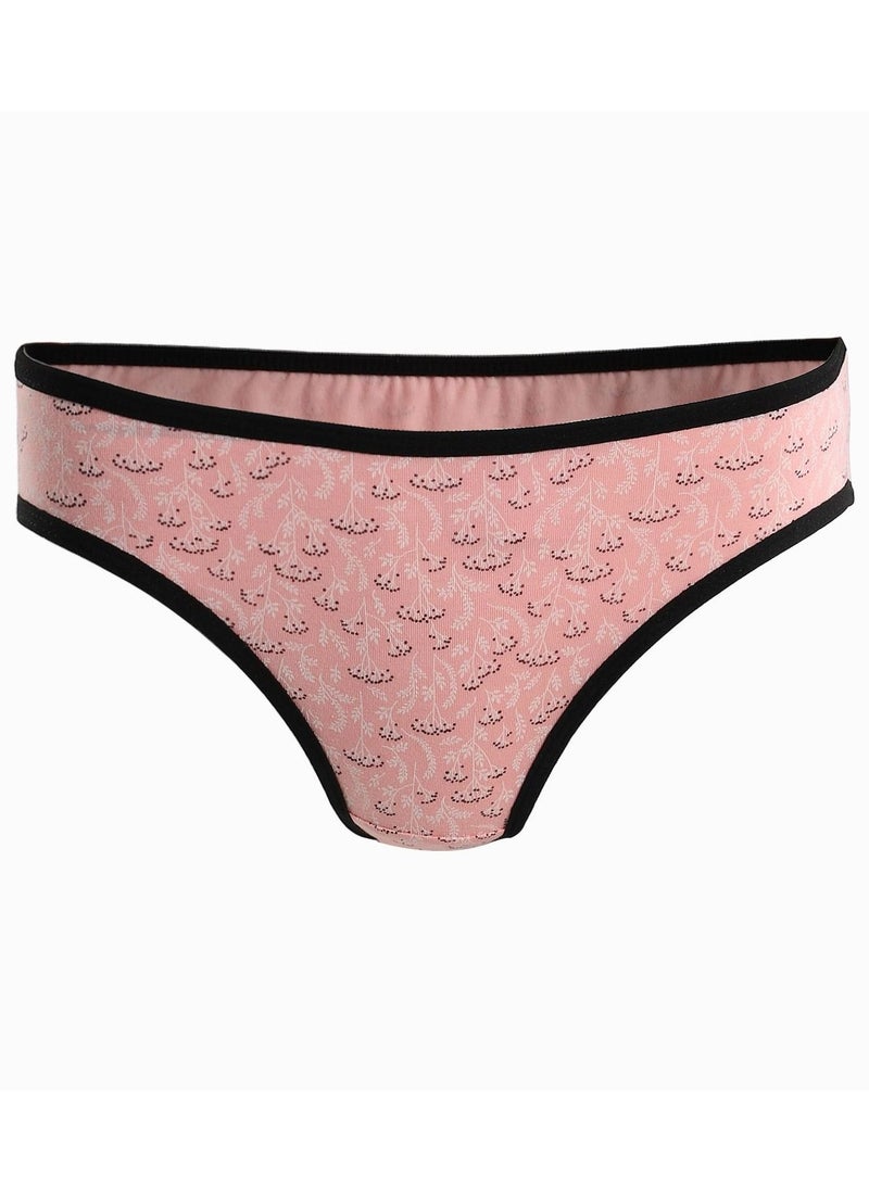 COTTONIL - Cottonila Set Of 3 Soft Patterned Bikini Panties - Multicolours - Image 1