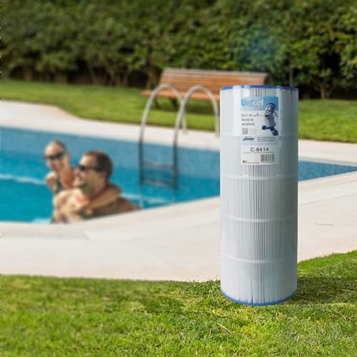 Unicel 150 Square Foot Swimming Pool and Spa Replacement Filter Cartridge with Urethane End Caps for Multiple Pool Filter Models - Image 3