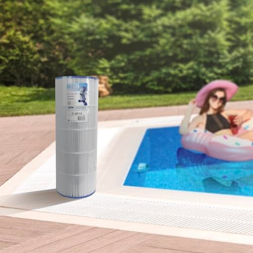 Unicel 150 Square Foot Swimming Pool and Spa Replacement Filter Cartridge with Urethane End Caps for Multiple Pool Filter Models - Image 5