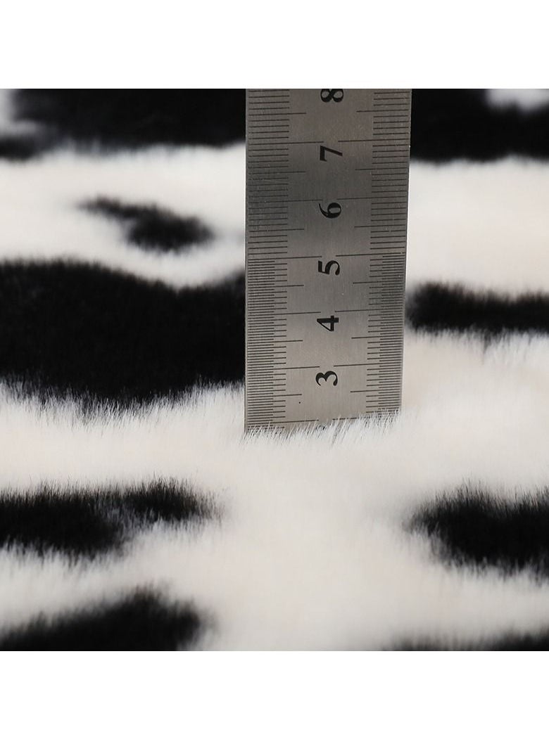 Modern Wool Fluffy Floor Mat Carpet with Anti slip High Pile Bottom with Upgraded Foam (Size 120×160CM), Rectangle