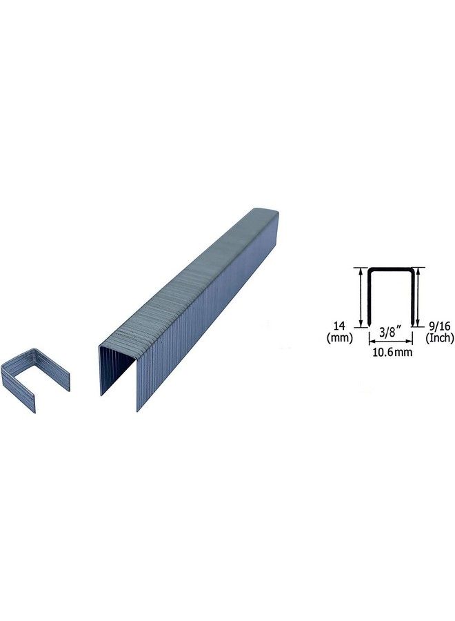 3Plus T50 14 20 Gauge 3 8Inch(10.6Mm) Crown 9 16Inch Leg Length Galvanized Fine Wire Staples 5000 Per Box - Image 5