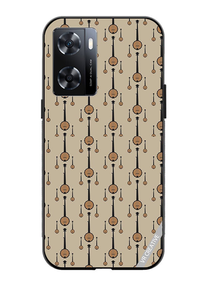VR CREATIVE Protective Case Cover For OnePlus Nord N20 SE Banjo Musical Design Multicolour - Image 1