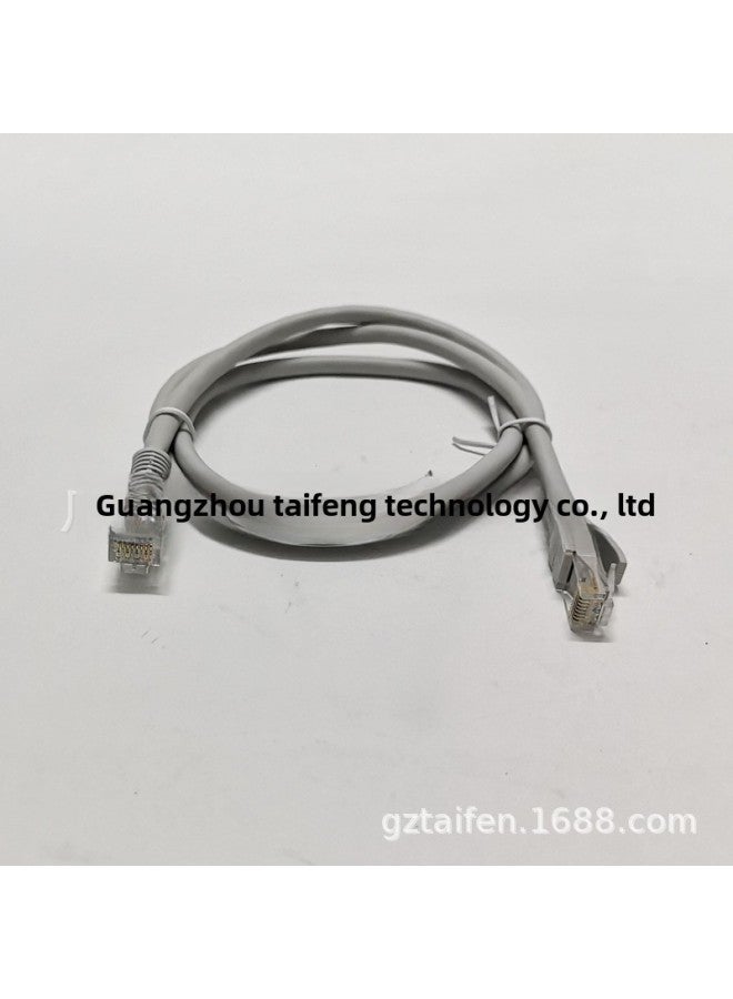 Feinier Network Cable Gigabit Network Jumper Computer Home Broadband Router Twisted Pair Mechanism Finished Class 6 Network Cable-Color:Copper-clad Aluminum Gray Category 6 Network Cable-Line Length:1.5m
