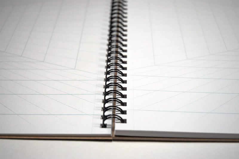 Koala Tools - 40-Sheet Sketch Pad for 1-Point Perspective Drawing, Spiral Bound Gridded Graph Paper for Interior Room Design, Industrial, Architectural and 3D Design, 11 x 14 inches - Image 3