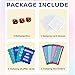 Tinzum 4 in 1 Mahjong Accessories with Mahjong Shuffler Cards Sleeve Mahjong Line Finder Dice Mahjong Card Holder Fit Large Print Size6 18x4 34 for NMJL Card 2025 - Image 4