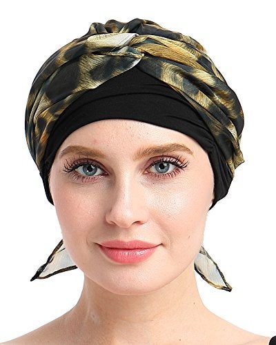 FocusCare Head Turban For Women With Cancer,Hair Loss Scarf Turbans Alopecia Beanie - Image 3