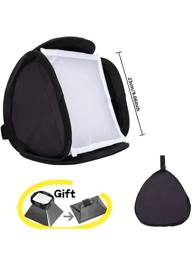2PCS Foldable Softbox Kit Large And Small Portable Studio Light Diffuser - Image 1
