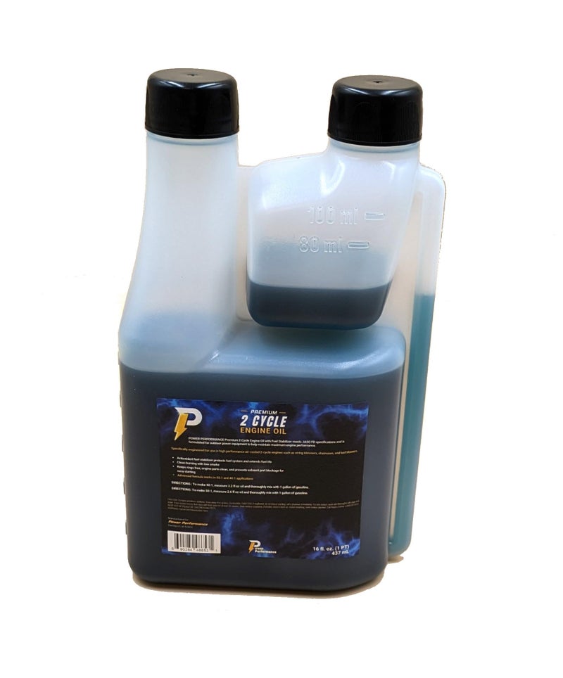 Power Performance Premium 2-Cycle Oil 16oz Easy to Measure Bottle - Image 3