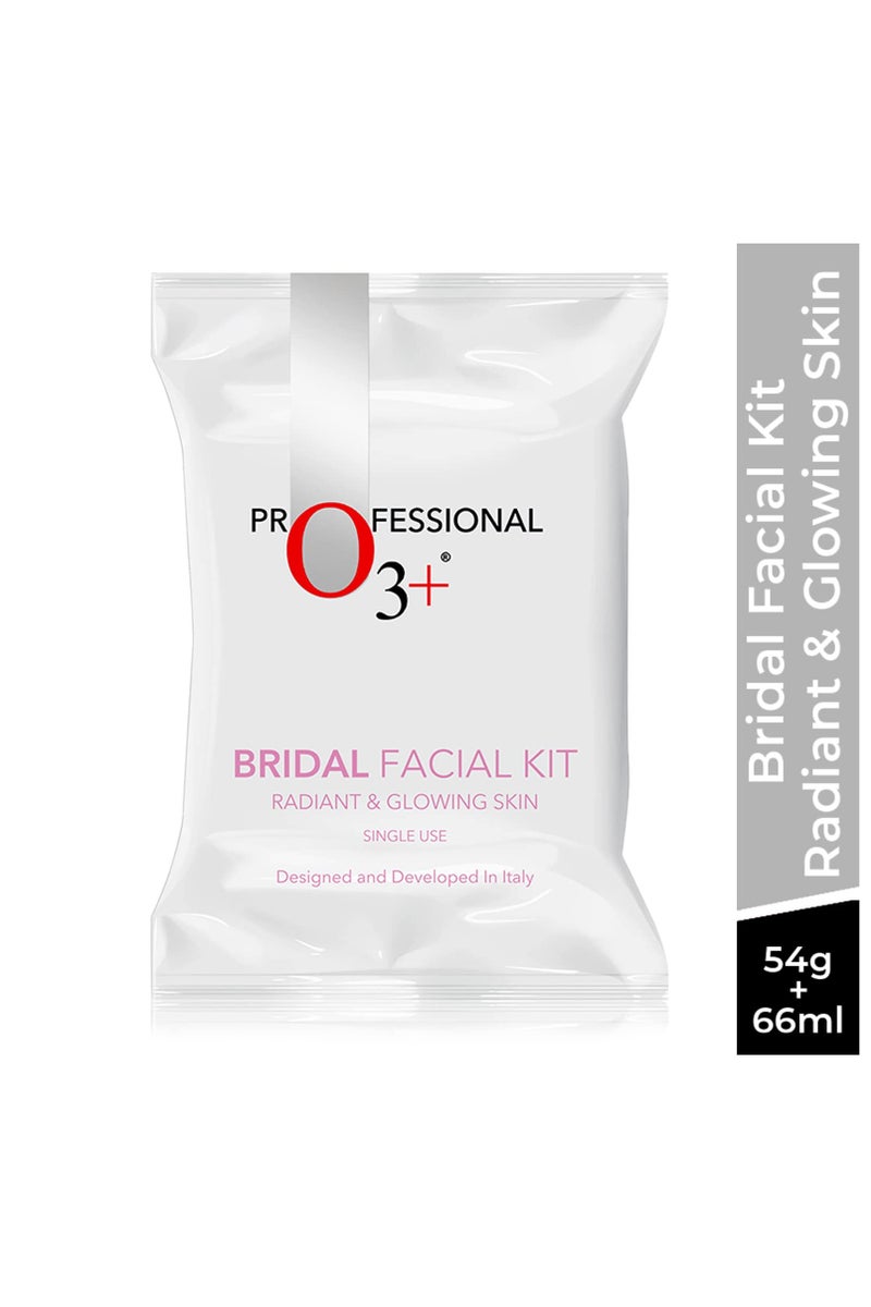 O3+ Bridal Facial Kit for Radiant & Glowing Skin with Hyaluronic Acid, Glycolic Acid and Niacinamide - Ideal for All Skin Types (60g+69ml) - Image 4
