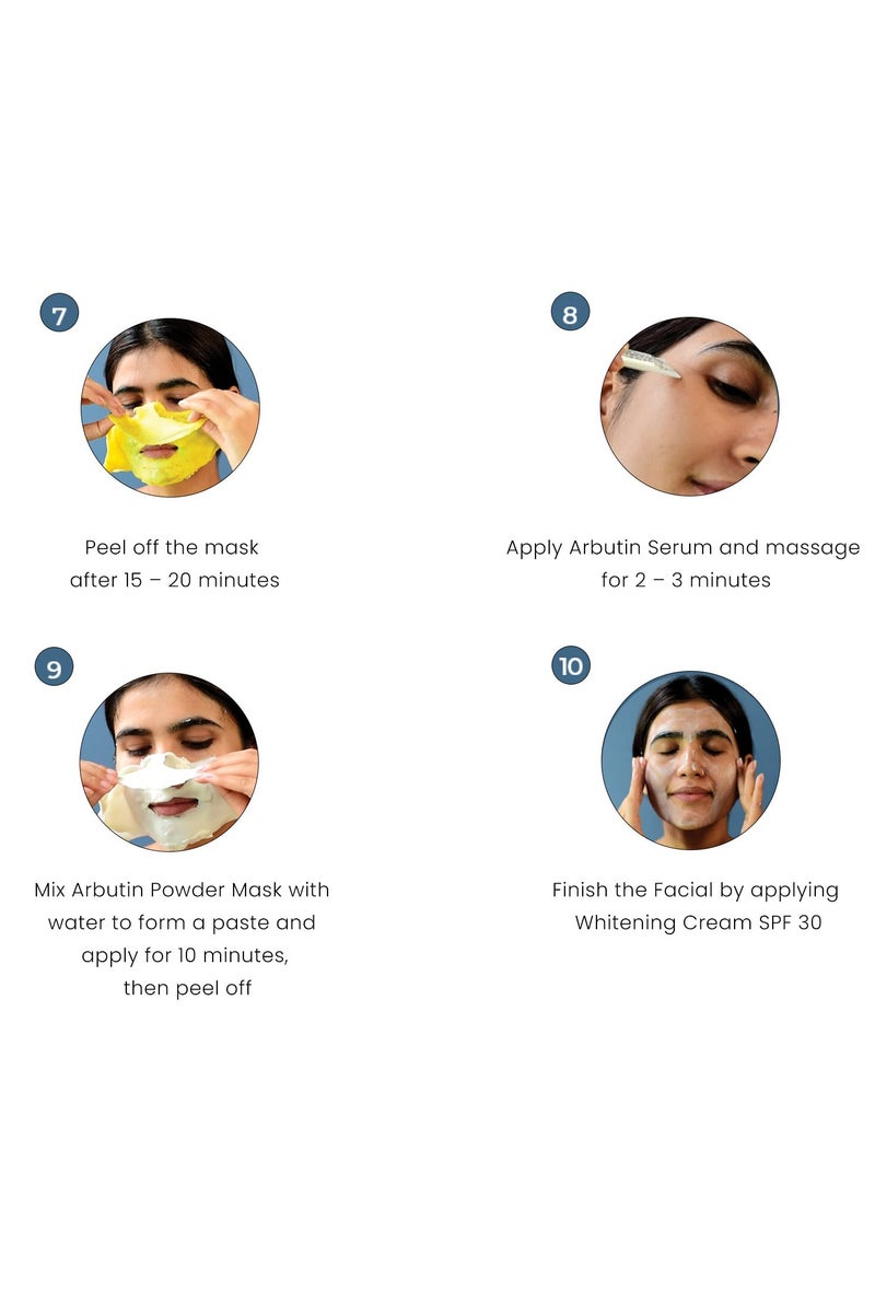 O3+ Bridal Facial Kit for Radiant & Glowing Skin with Hyaluronic Acid, Glycolic Acid and Niacinamide - Ideal for All Skin Types (60g+69ml) - Image 3