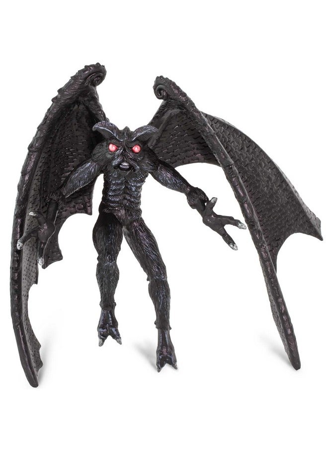 سافاري ذ.م.م مجسم Mothman - نموذج بلاستيكي مفصل مقاس 5 بوصات - لعبة تعليمية ممتعة عن المخلوقات الأسطورية للأولاد والبنات والأطفال من سن 3 سنوات فما فوق  - Image 4