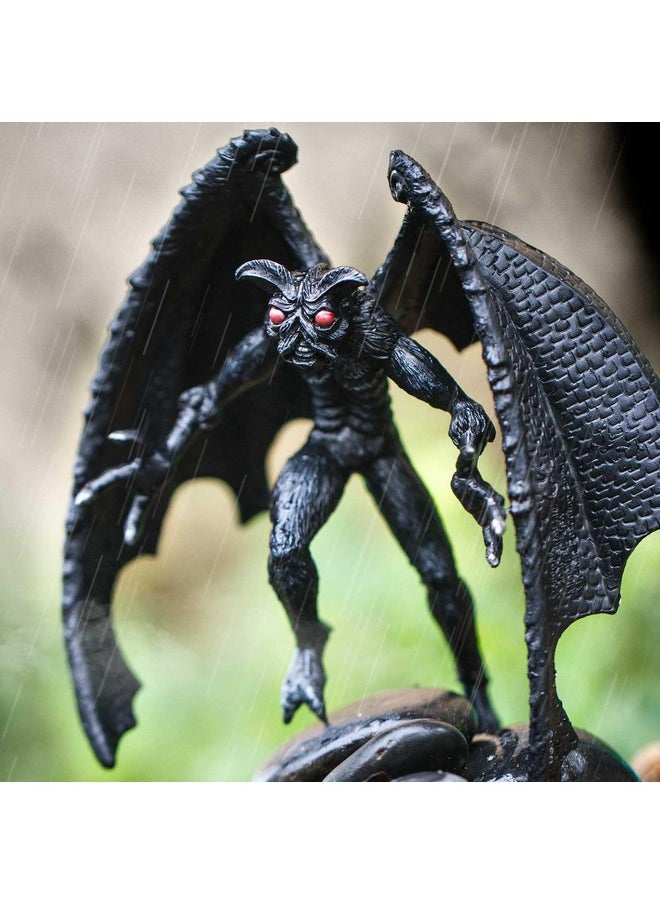 سافاري ذ.م.م مجسم Mothman - نموذج بلاستيكي مفصل مقاس 5 بوصات - لعبة تعليمية ممتعة عن المخلوقات الأسطورية للأولاد والبنات والأطفال من سن 3 سنوات فما فوق  - Image 2
