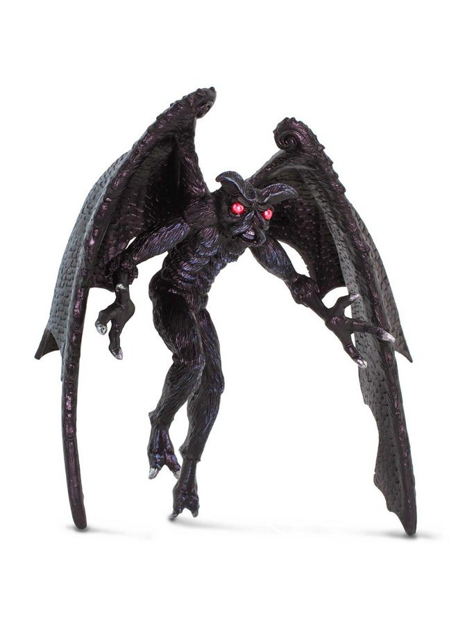 سافاري ذ.م.م مجسم Mothman - نموذج بلاستيكي مفصل مقاس 5 بوصات - لعبة تعليمية ممتعة عن المخلوقات الأسطورية للأولاد والبنات والأطفال من سن 3 سنوات فما فوق  - Image 1