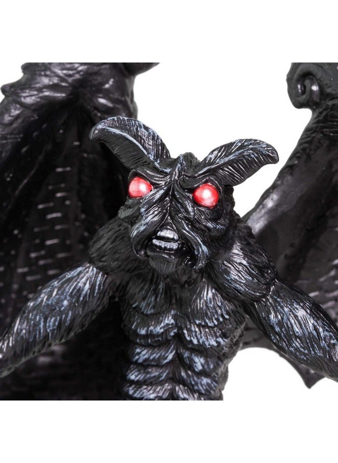 سافاري ذ.م.م مجسم Mothman - نموذج بلاستيكي مفصل مقاس 5 بوصات - لعبة تعليمية ممتعة عن المخلوقات الأسطورية للأولاد والبنات والأطفال من سن 3 سنوات فما فوق  - Image 5