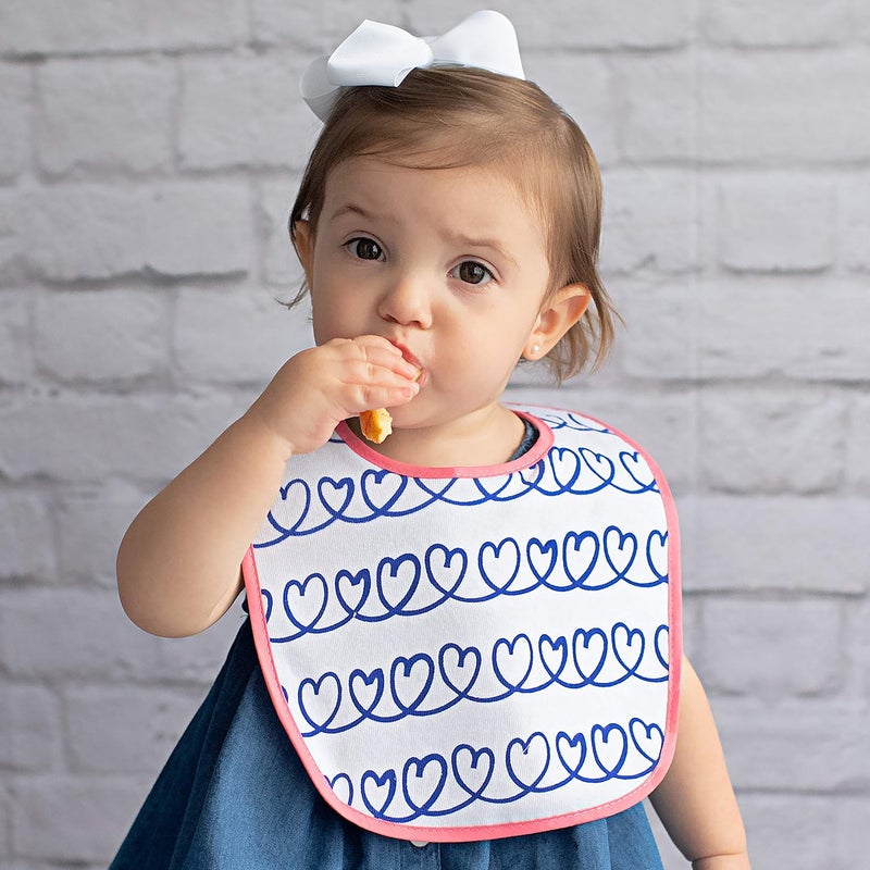 Neat Solutions Girl 10 Pack Water Resistant Bib Set 10 Count - Image 2