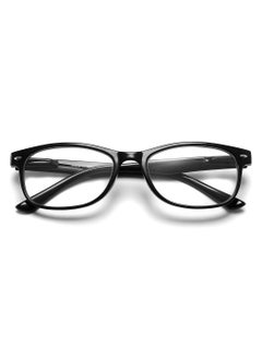 LANLANG LANLANG 3-Pack Blue Light Blocking Reading Glasses for Women Men Spring Hinge Anti Eyestrain including 0.0-4.0 diopters Black L-L001  - Image 4